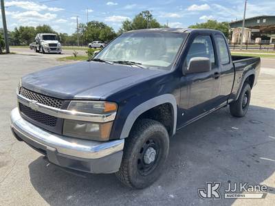 2007 Chevrolet Colorado 4x4 Extended-Cab Pickup Truck