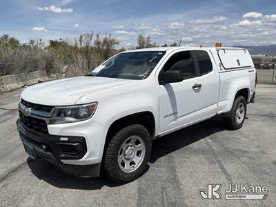 2021 Chevrolet Colorado 4x4 Extended-Cab Pickup Truck