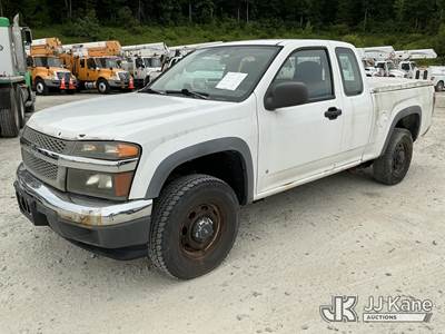 2007 Chevrolet Colorado 4x4 Extended-Cab Pickup Truck