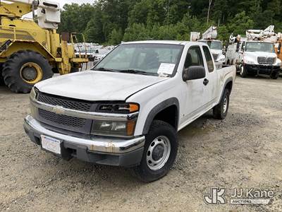 2008 Chevrolet Colorado 4x4 Extended-Cab Pickup Truck
