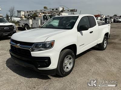 2021 Chevrolet Colorado 4x4 Extended-Cab Pickup Truck