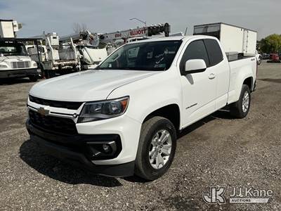 2022 Chevrolet Colorado 4x4 Extended-Cab Pickup Truck