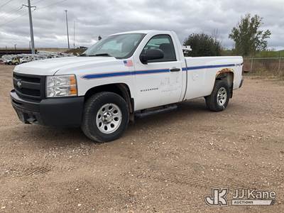 2011 Chevrolet Silverado 1500 4x4 Pickup Truck