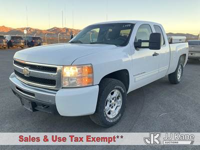2009 Chevrolet Silverado 1500 4x4 Extended-Cab Pickup Truck