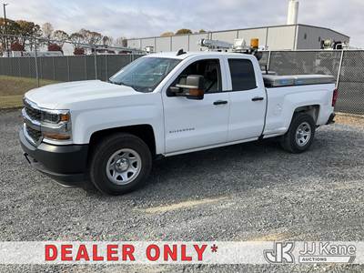 2018 Chevrolet Silverado 1500 4x4 Extended-Cab Pickup Truck