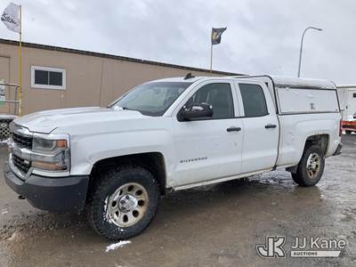 2017 Chevrolet Silverado 1500 4x4 Extended-Cab Pickup Truck