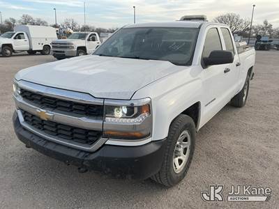2018 Chevrolet Silverado 1500 4x4 Extended-Cab Pickup Truck