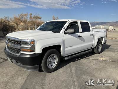 2018 Chevrolet Silverado 1500 4x4 Crew-Cab Pickup Truck