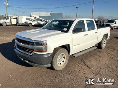 2017 Chevrolet Silverado 1500 4x4 Crew-Cab Pickup Truck