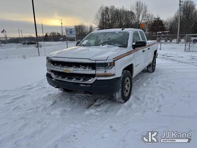 2017 Chevrolet Silverado 1500 4x4 Extended-Cab Pickup Truck