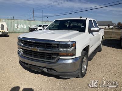 2018 Chevrolet Silverado 1500 4x4 Crew-Cab Pickup Truck