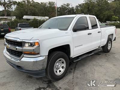 2018 Chevrolet Silverado 1500 4x4 Extended-Cab Pickup Truck