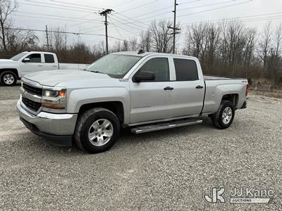 2018 Chevrolet Silverado 1500 4x4 Crew-Cab Pickup Truck