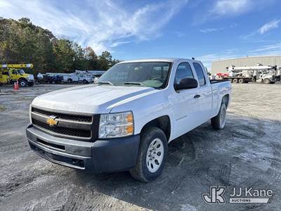 2012 Chevrolet Silverado 1500 4x4 Extended-Cab Pickup Truck