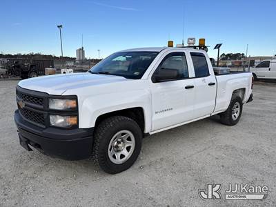 2015 Chevrolet Silverado 1500 4x4 Extended-Cab Pickup Truck