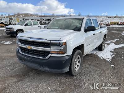 2018 Chevrolet Silverado 1500 4x4 Crew-Cab Pickup Truck