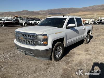 2015 Chevrolet Silverado 1500 4x4 Crew-Cab Pickup Truck