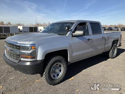 2018 Chevrolet Silverado 1500 4x4 Crew-Cab Pickup Truck