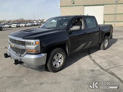 2018 Chevrolet Silverado 1500 4x4 Crew-Cab Pickup Truck