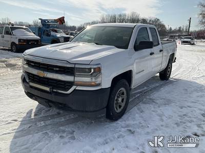 2017 Chevrolet Silverado 1500 Work Truck Double Cab 4WD Extended-Cab Pickup Truck