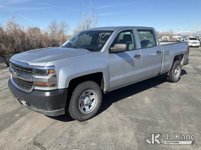 2018 Chevrolet Silverado 1500 4x4 Crew-Cab Pickup Truck