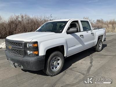 2014 Chevrolet Silverado 1500 4x4 Crew-Cab Pickup Truck