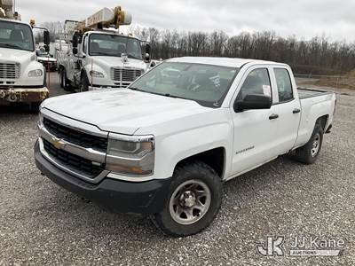 2016 Chevrolet Silverado 1500 4x4 Extended-Cab Pickup Truck