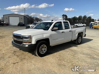 2018 Chevrolet Silverado 1500 4x4 Extended-Cab Pickup Truck