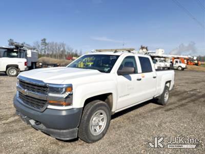 2017 Chevrolet Silverado 1500 4x4 Crew-Cab Pickup Truck