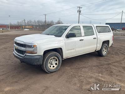 2018 Chevrolet Silverado 1500 4x4 Crew-Cab Pickup Truck