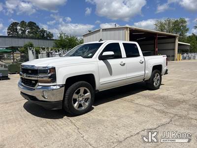 2018 Chevrolet Silverado 1500 4x4 Crew-Cab Pickup Truck