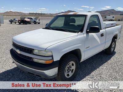 2002 Chevrolet Silverado 1500 4x4 Pickup Truck