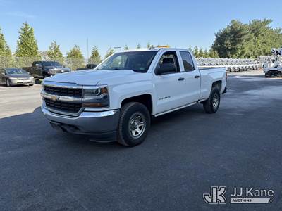 2017 Chevrolet Silverado 1500 4x4 Extended-Cab Pickup Truck