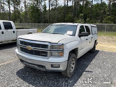 2014 Chevrolet Silverado 1500 4x4 Crew-Cab Pickup Truck