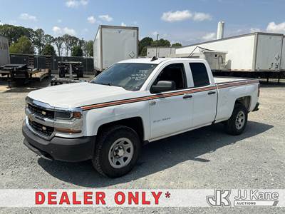 2018 Chevrolet Silverado 1500 4X4 Extended-Cab Pickup Truck
