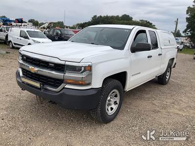 2017 Chevrolet Silverado 1500 Work Truck Double Cab 4.3L V6 OHV 12V 4WD