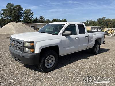 2015 Chevrolet Silverado 1500 4x4 Extended-Cab Pickup Truck