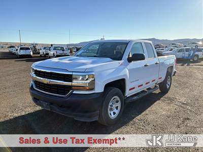 2018 Chevrolet Silverado 1500 4x4 Extended-Cab Pickup Truck