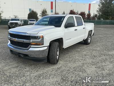 2018 Chevrolet Silverado 1500 4x4 Crew-Cab Pickup Truck