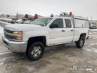 2018 Chevrolet Silverado 2500HD 4x4 Extended-Cab Pickup Truck