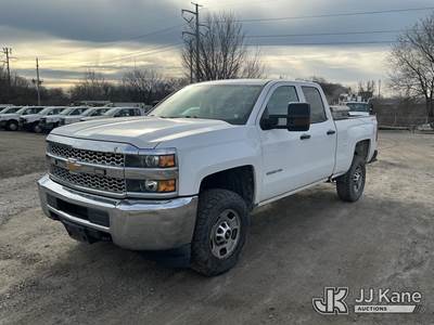 2019 Chevrolet Silverado 2500HD 4x4 Extended-Cab Pickup Truck