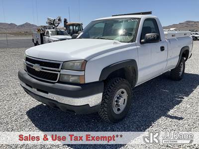 2007 Chevrolet Silverado 2500HD 4x4 Pickup Truck