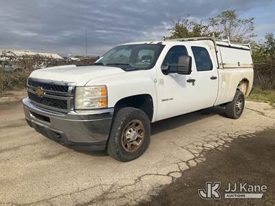 2012 Chevrolet Silverado 3500HD 4x4 Crew-Cab Pickup Truck