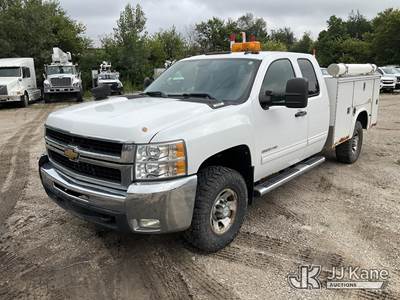 2010 Chevrolet Silverado 3500HD LT1 Ext. Cab Extended-Cab Service Truck