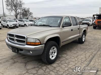 2003 Dodge Dakota 4x4 Crew-Cab Pickup Truck