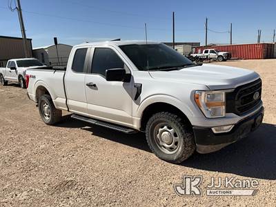 2021 Ford F150 4x4 Extended-Cab Pickup Truck For Sale, 1,587 Hours