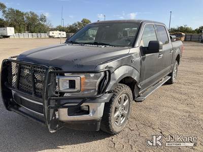 2018 Ford F150 4x4 Crew-Cab Pickup Truck
