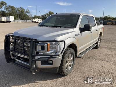 2018 Ford F150 4x4 Crew-Cab Pickup Truck