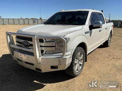 2018 Ford F150 4x4 Crew-Cab Pickup Truck