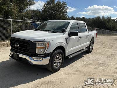 2022 Ford F150 4x4 Police Responder Crew-Cab Pickup Truck